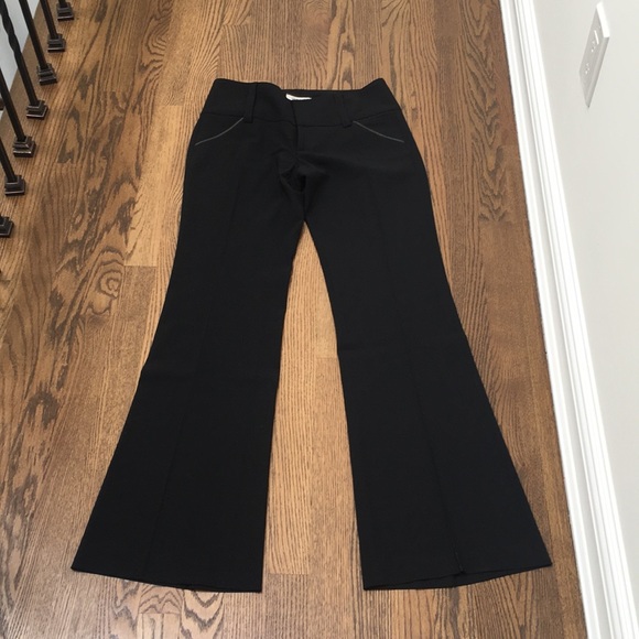 Alice + Olivia Black Pants unlined - Picture 3 of 6